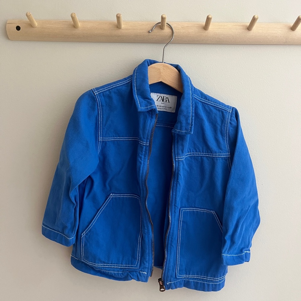 ZARA | Kids Blue Jacket | 18-24 Mo